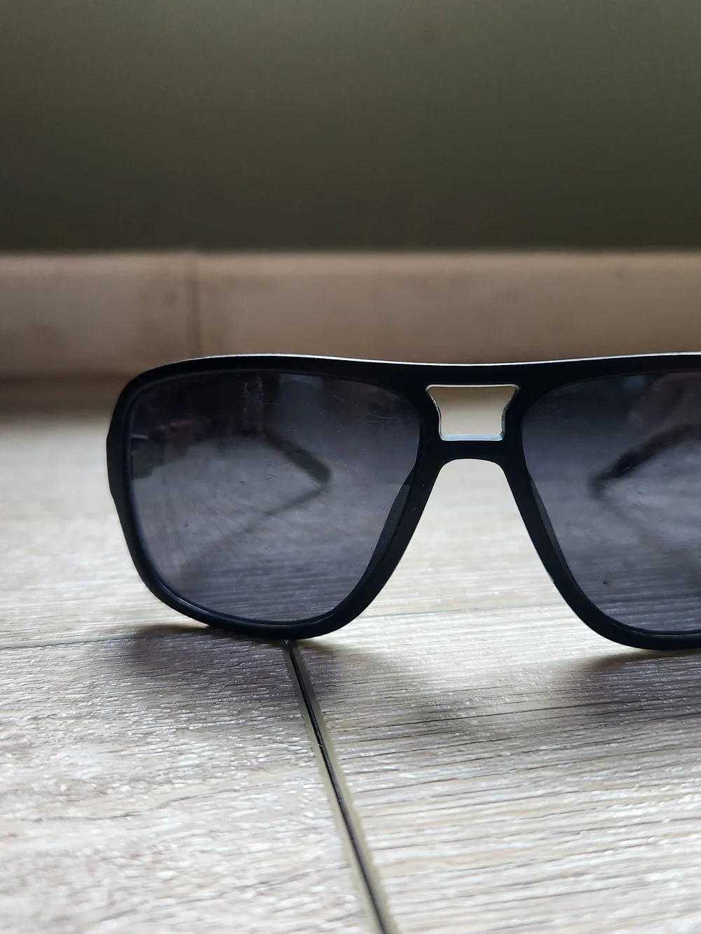 Women's Black Sunglasses with Pink Floral Temples